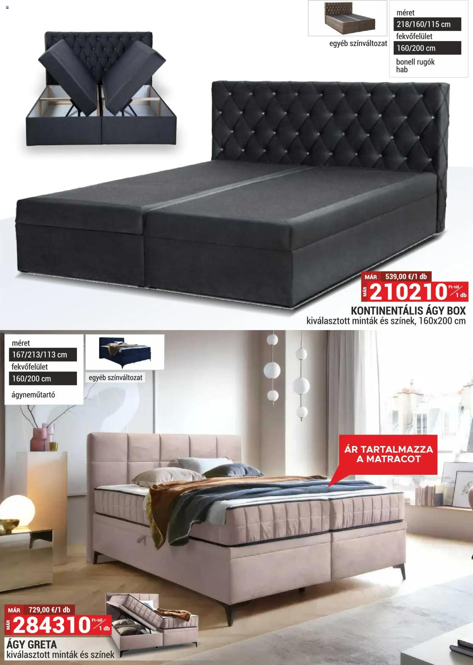 Merkury Market akciós ujság - amely érvényes a következő dátumtól: 01.02.2026 | Oldal: 13 | Termékek: Ágy