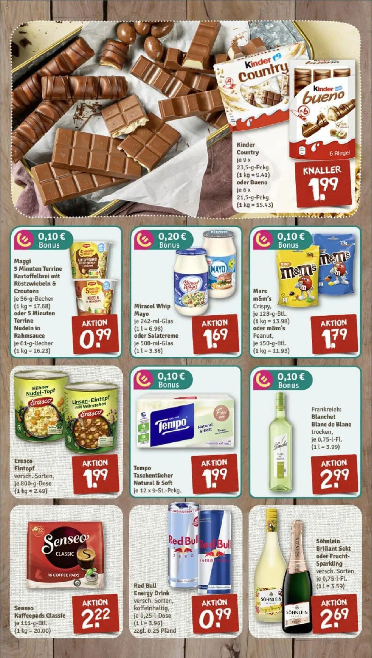 Rewe prospekt Obing	 - gültig ab dem 27.07.2025 | Seite: 7 | Produkte: Mayonnaise, Senseo kaffeepads, Erasco, Maggi 5 minuten terrine