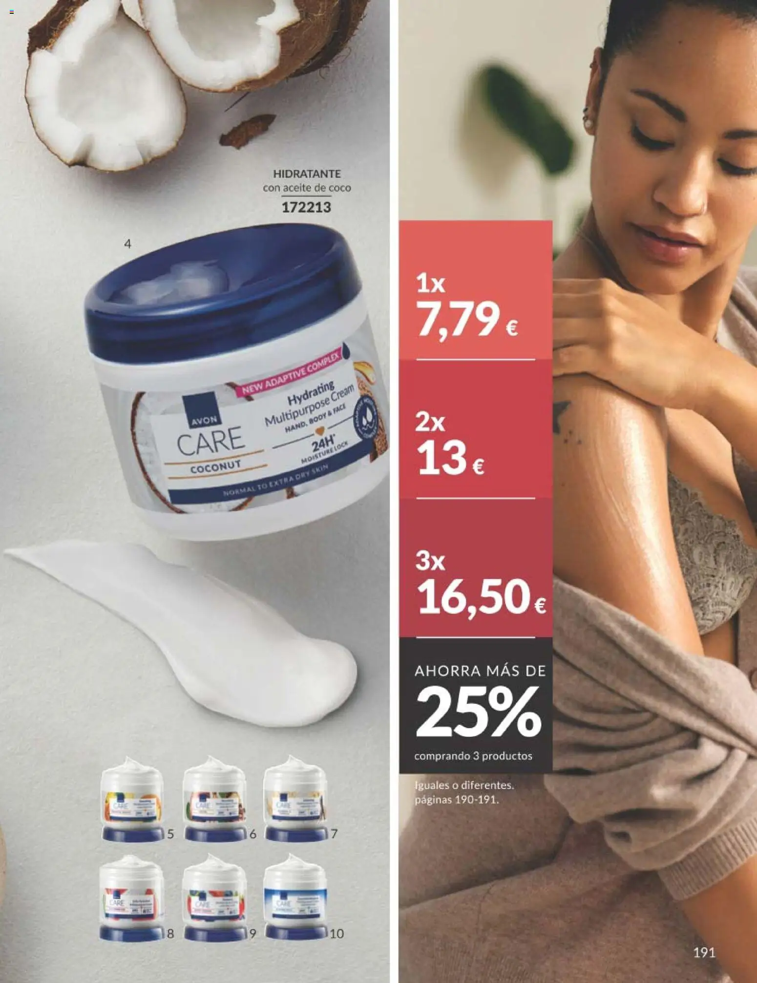 Catálogo AVON campaña 2 │ válido desde el 01.02.2026 | Página: 207 | Productos: Aceite, Τυρόπιτα, Aceite de coco, Body