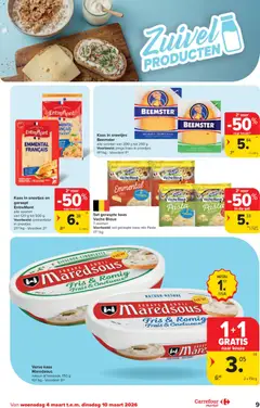 Carrefour market folder week 10 - Voorbeeld van een folder van Carrefour market, geldig van 04.03.2026 | Pagina: 9 | Producten: Kötél, Pasta, Jonge kaas, Ketel