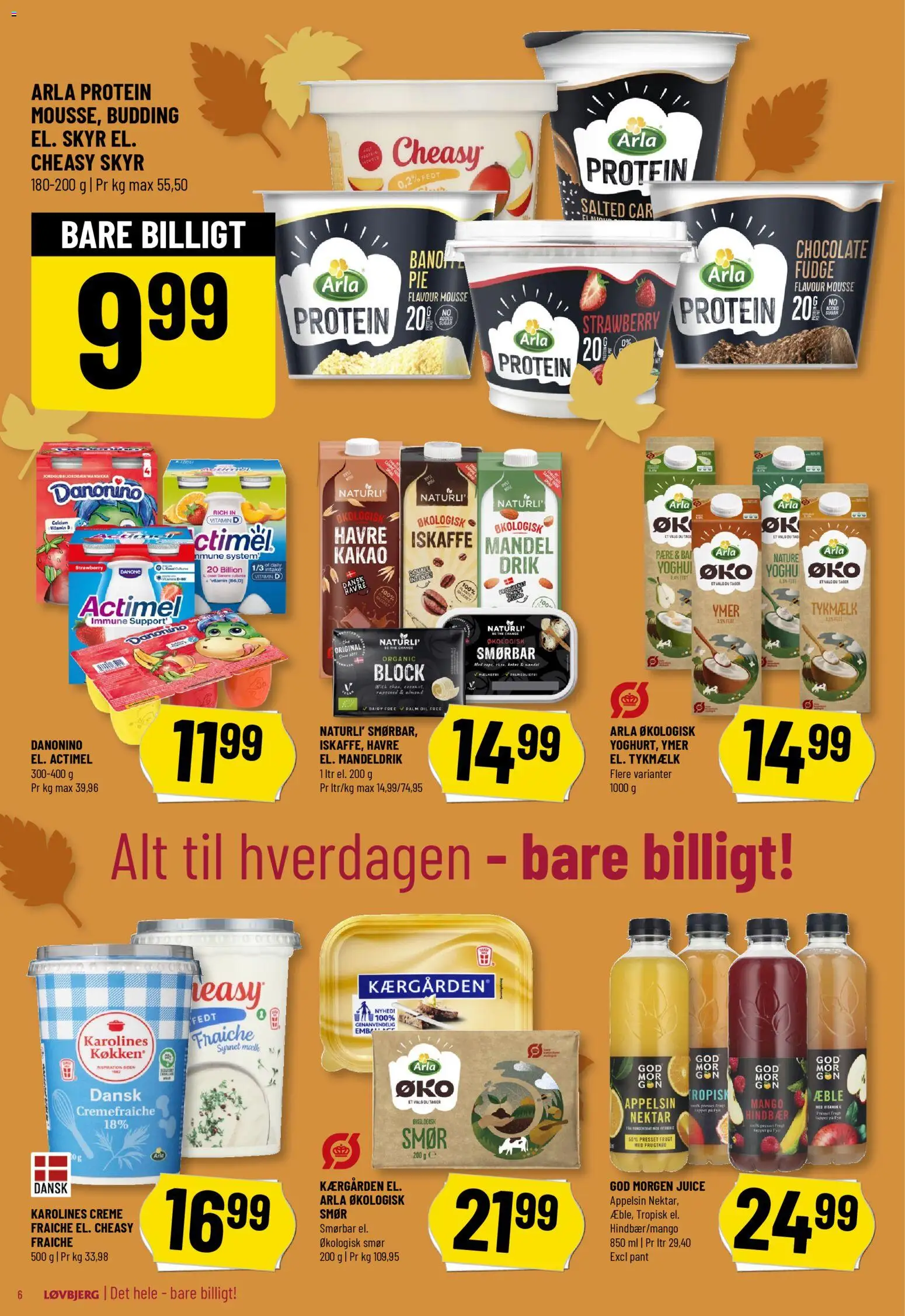 Løvbjerg tilbudsavis – gyldig fra 24.10.2025 | Side: 6 | Produkter: Mango, Creme, Skyr, Mandeldrik