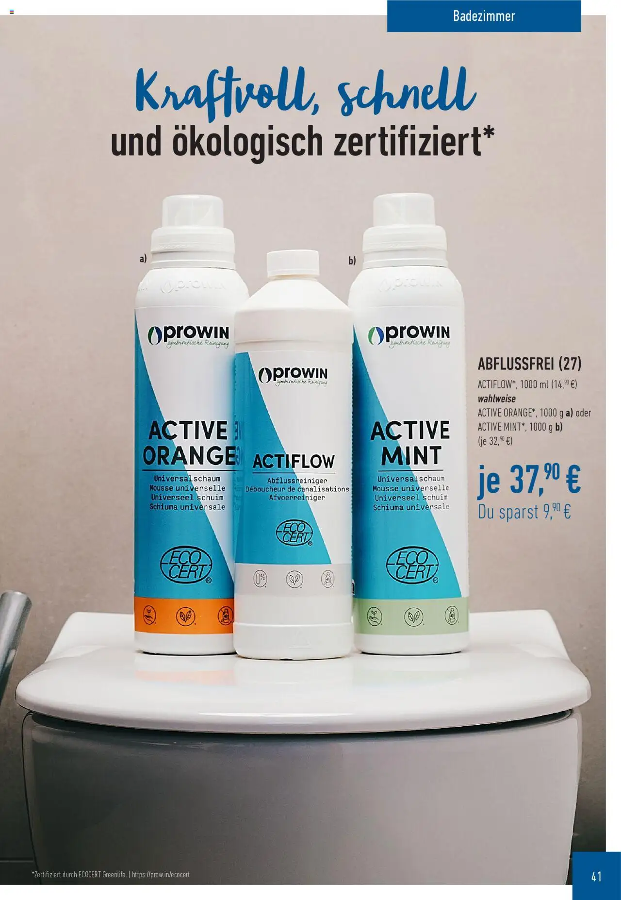 Katalog ProWin Juli/Dezember 2025 - gültig ab dem 01.07.2025 | Seite: 41