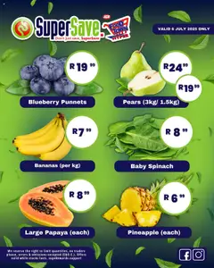 Preview of Super Save specials valid from 06.07.2025