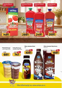 Aman katalog - pregled Aman kataloga - važi od 30.03.2026 | Strana: 16 | Proizvode: Kečap, Čokoladno mleko, Čokolada, Paradajz