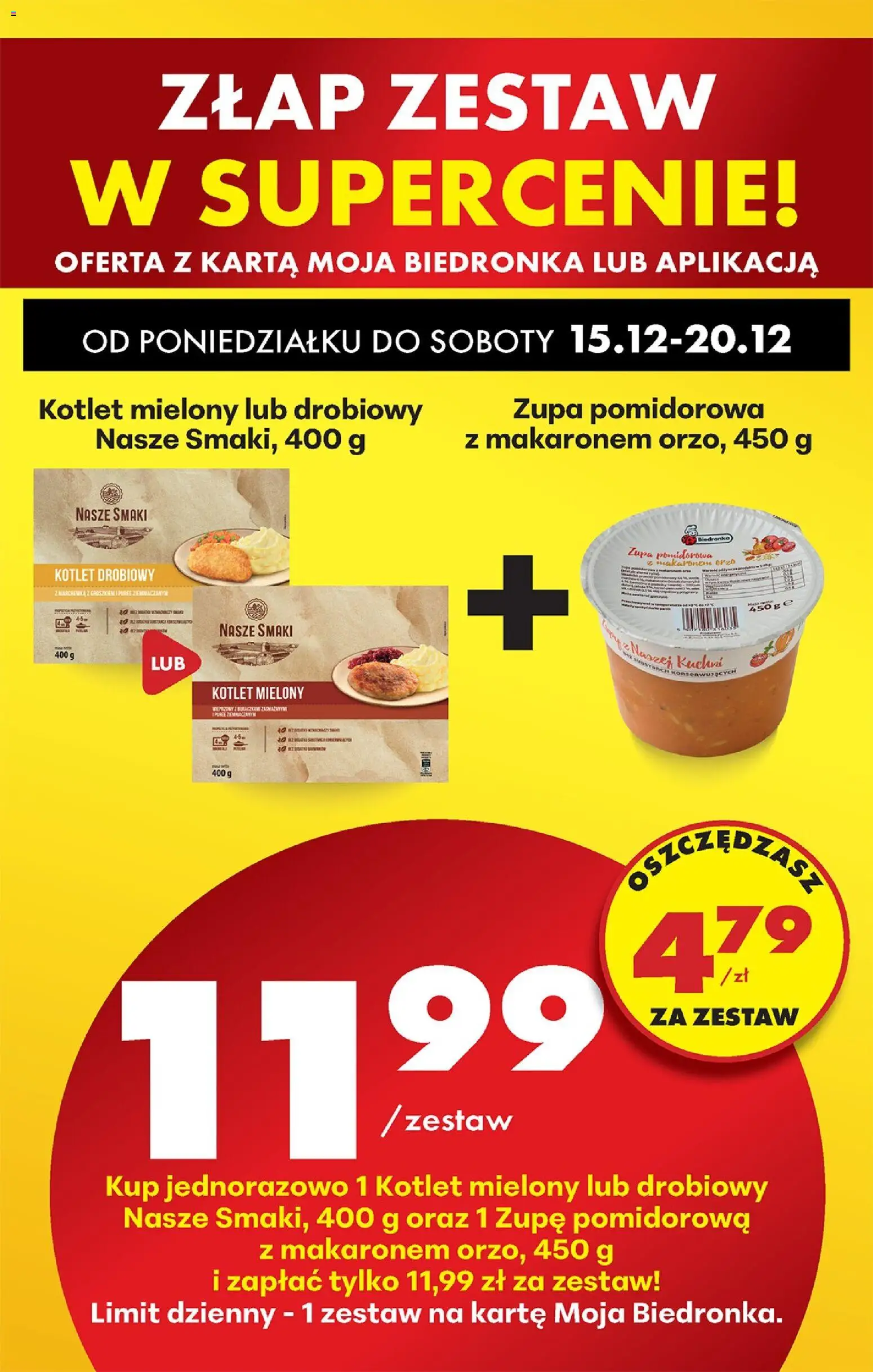 Biedronka gazetka od 15.12.2025 | Strona: 89 | Produkty: Karta, Zupa, Marchewka