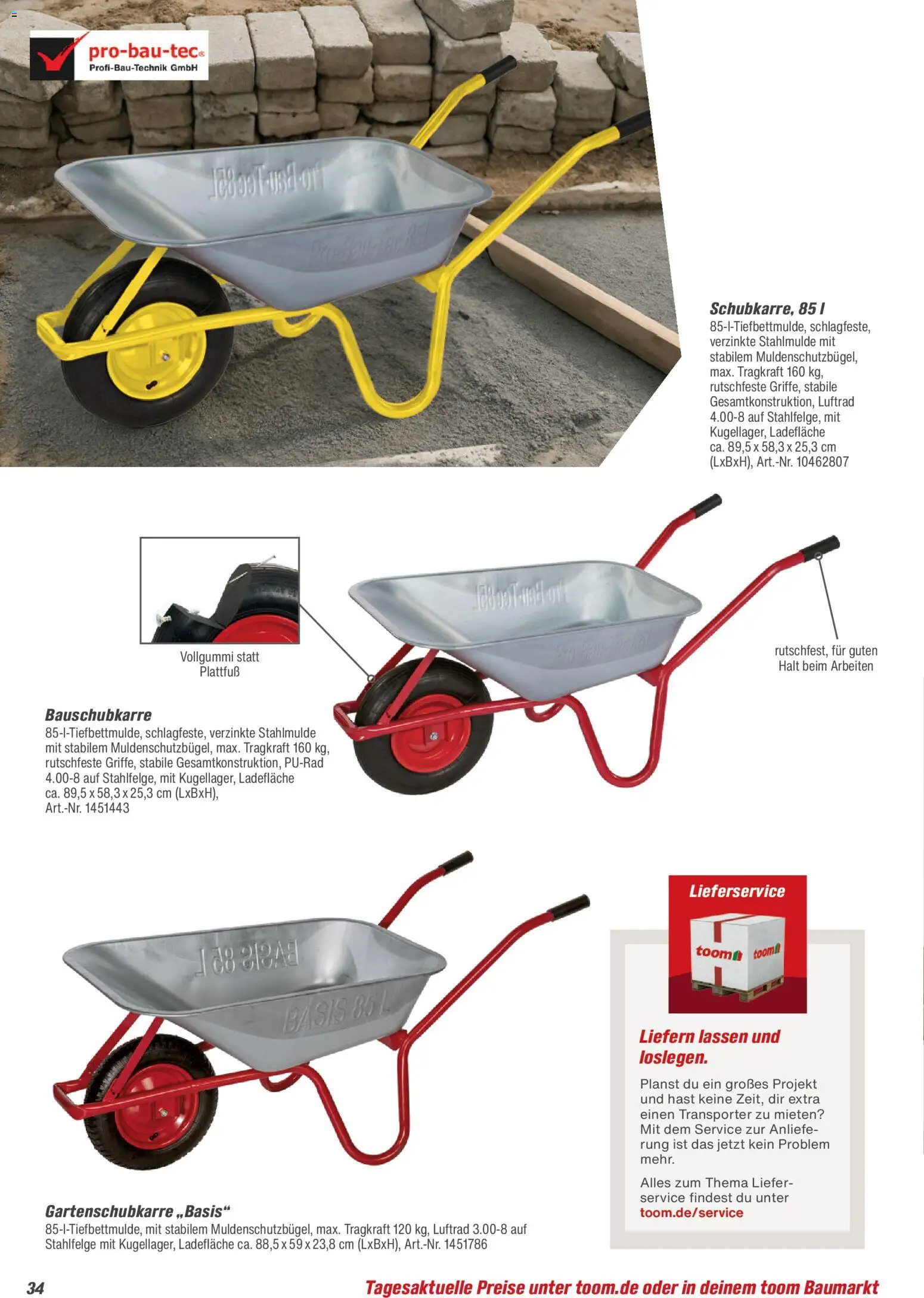 Toom Baumarkt Maschinen & Werkstatt 2026 – gültig ab 01.01.2026 | Seite: 34