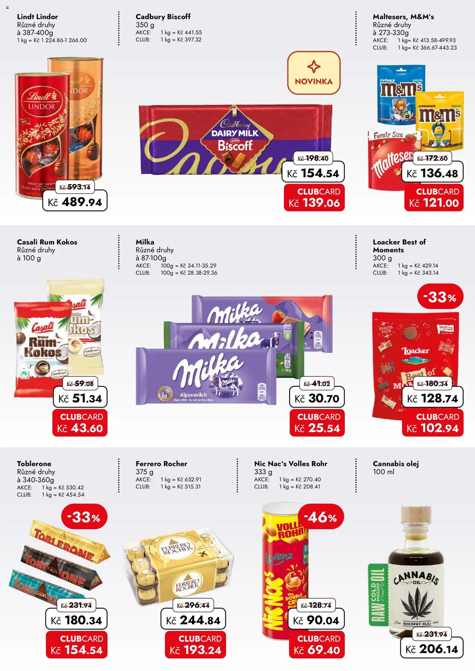 Travel Free leták od 17.04.2026 | Strana: 5 | Produkty: Lindor, Rum, Ferrero Rocher, Lindt