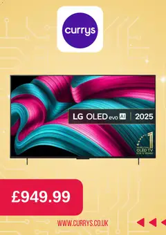 Preview of Currys PC World - Black Friday valid from 03.11.2025 | Page: 8 | Products: TV