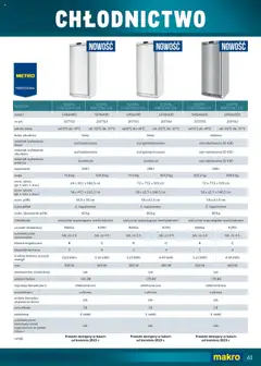 Pogląd oferty "Makro Gazetka - Katalog produktów dla profesjonalnej Gastronomii" - ważna od 24.02.2025 | Strona: 61 | Produkty: Waga, Szafa
