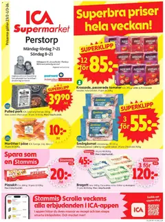 ICA Supermarket - Perstorp - Förhandsvisning av reklamblad från butik ICA Supermarket aktuell från 23.02.2026