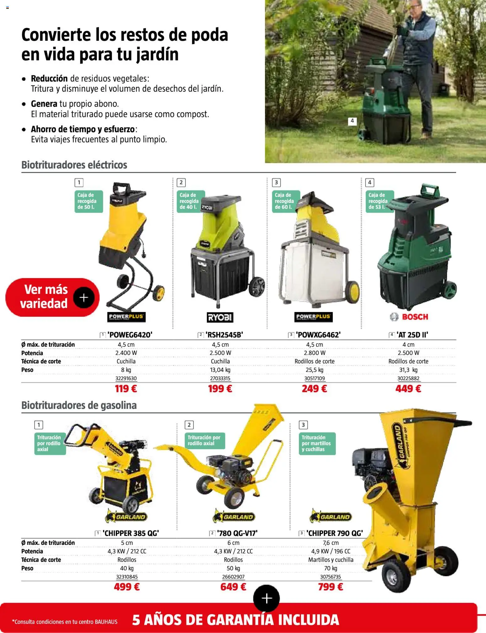 Bauhaus Jardín │ válido desde el 16.03.2026 | Página: 34 | Productos: Peso, Caja