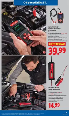 Katalog Lidl - Pregled kataloga iz trgovine Lidl, vrijedi od 27.12.2025 | Stranica: 75