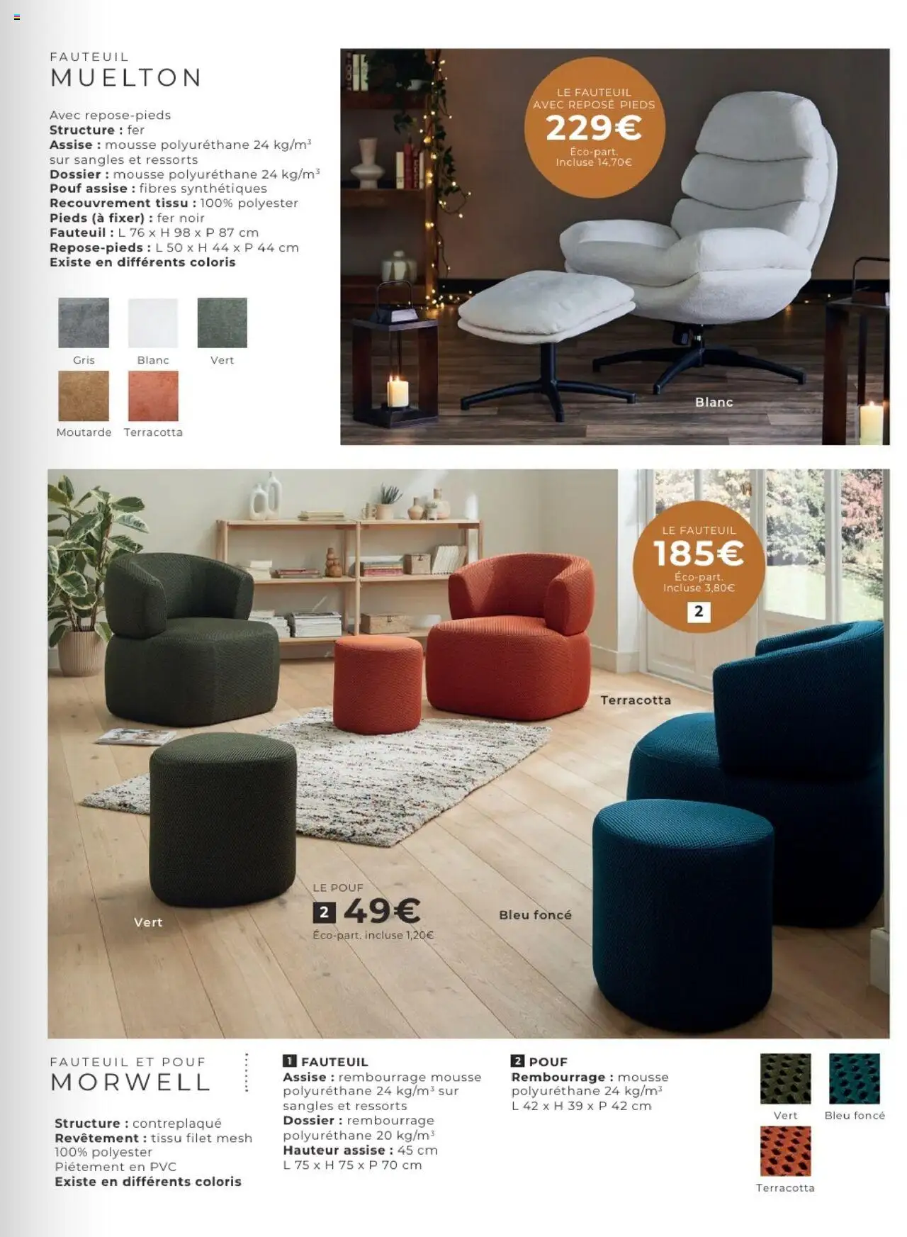 {H1} | Page: 51 | Produits: Mousse, Fauteuil, Moutarde