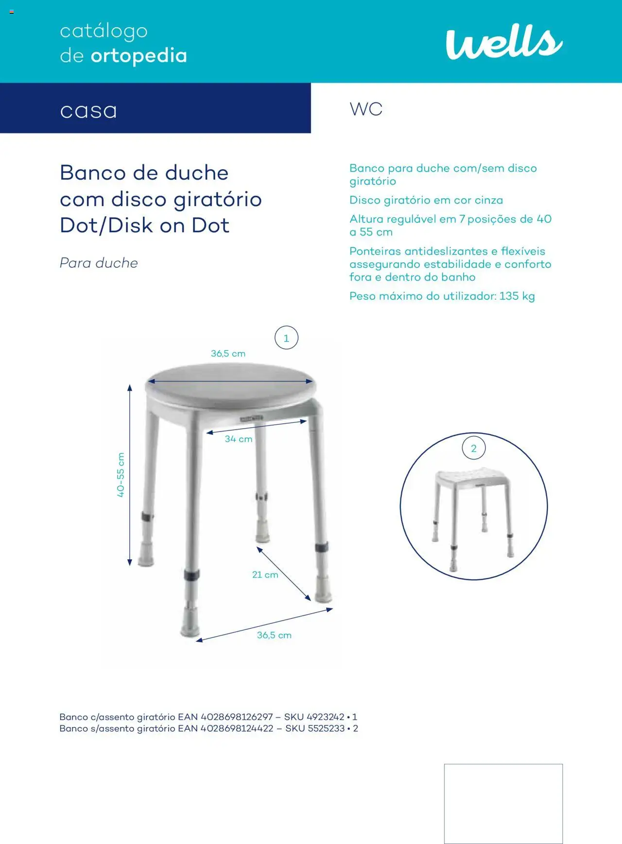 Well’s Catálogo de Ortopedia │ válido de 12.02.2024 | Página: 130