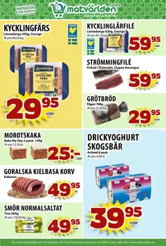 Matvärlden - erbjudanden - Förhandsvisning av reklamblad från butik Matvärlden aktuell från 01.12.2025 | Sida: 2 | Produkter: Smör, Ost