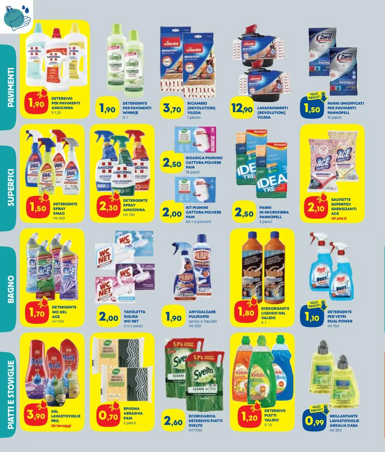Volantino Panorama del 09.10.2025 | Pagina: 8 | Prodotti: Spugna, Detergente, WC, Bagno