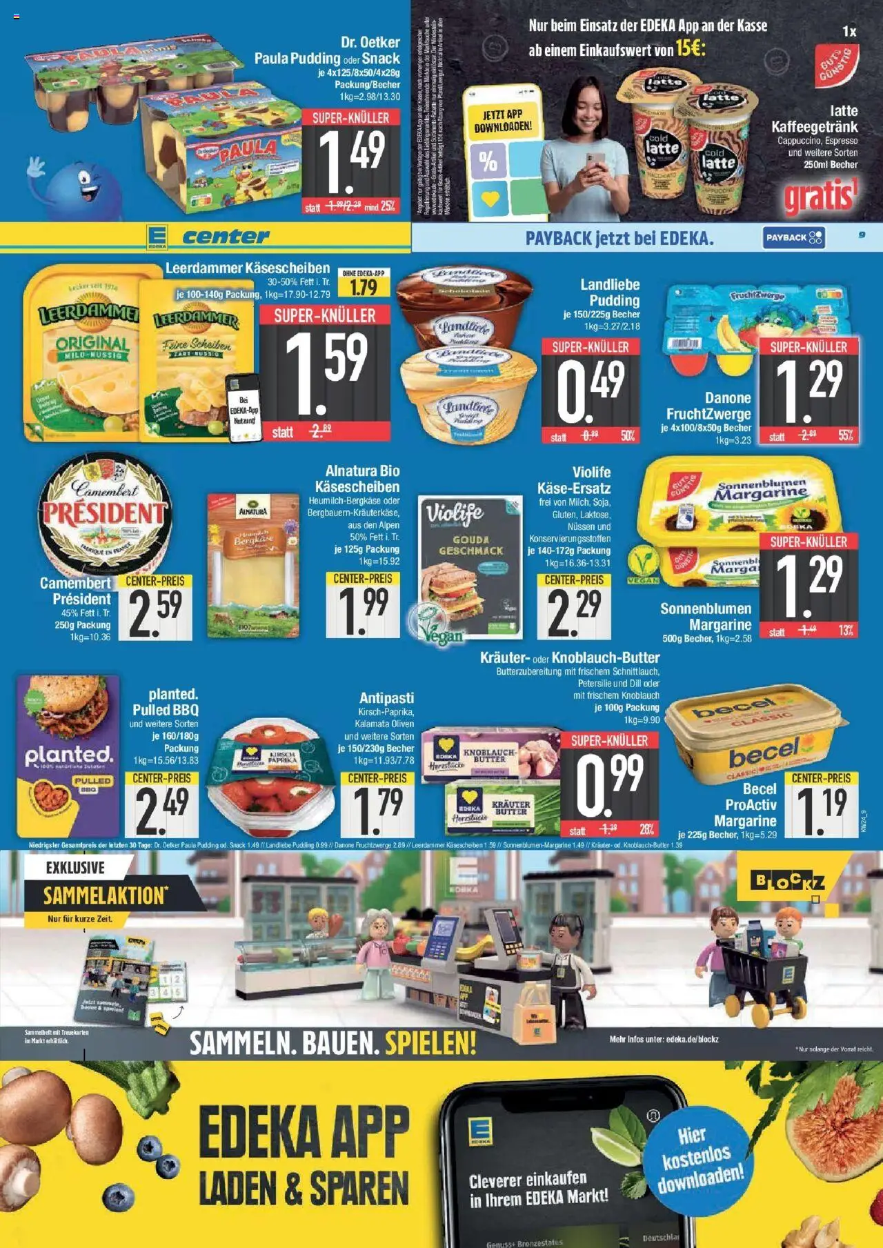 Edeka prospekt Hunderdorf	 - gültig ab dem 08.06.2025 | Seite: 9 | Produkte: Pudding, Paprika, Petersilie, Dill
