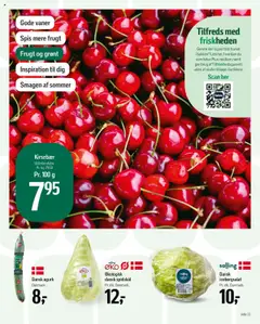 Føtex Tilbudsavis gyldig fra 13.06.2025 | Side: 16 | Produkter: Kirsebær, Spidskål, Søm, Icebergsalat