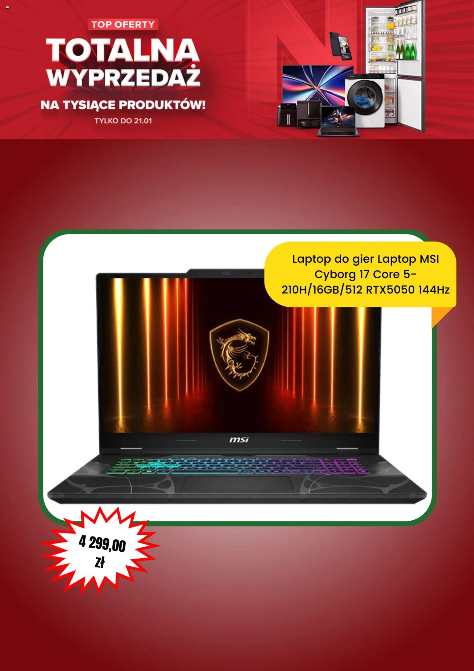 Neonet promocje od 23.12.2025 | Strona: 6 | Produkty: Top, Laptop