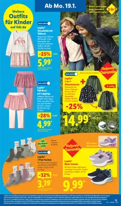 Lidl - Prospekt ab 19.01.2026 gültig | Seite: 23 | Produkte: Bad, Jacke, Socken, Leggings