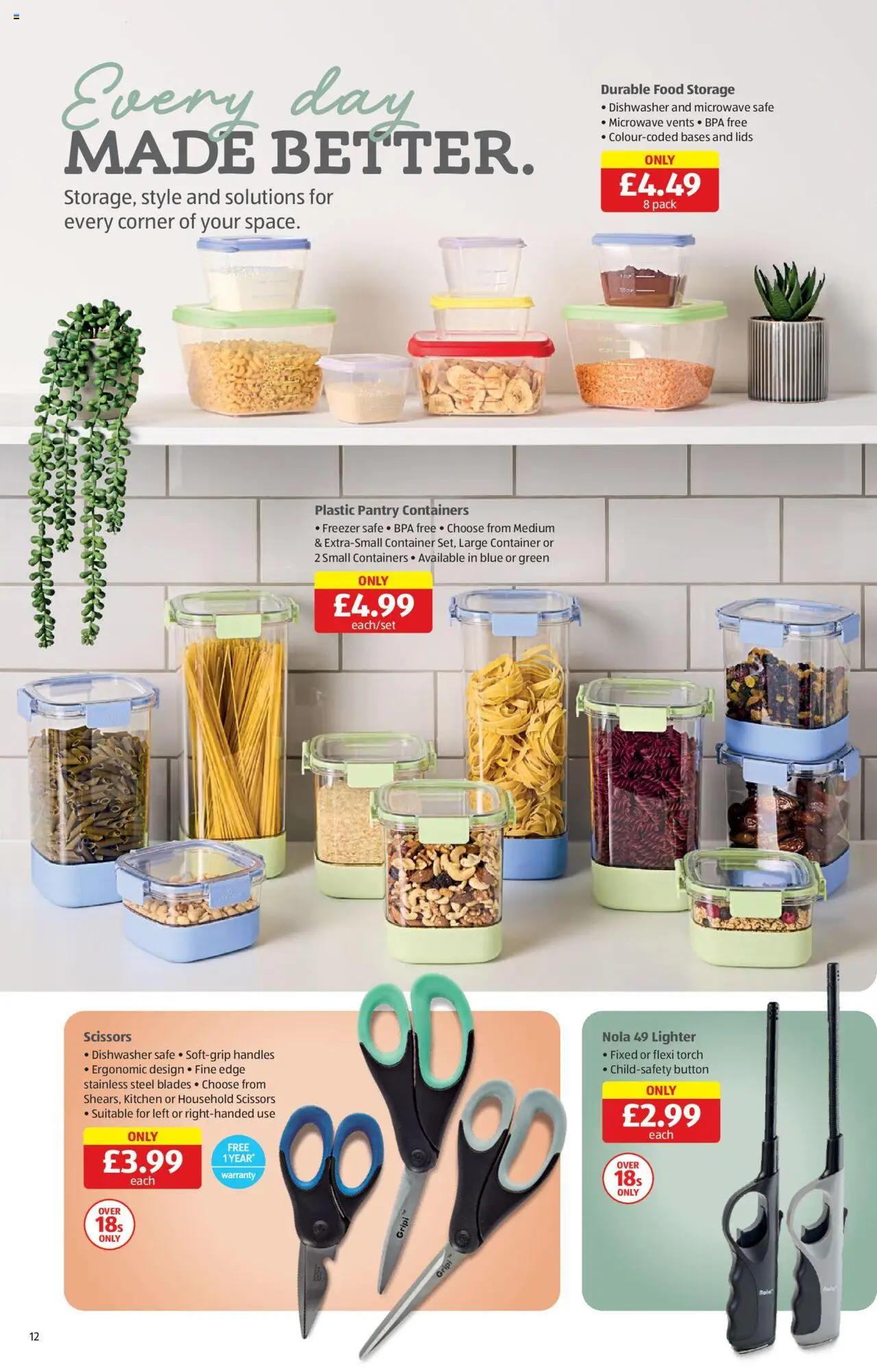  | Page: 12 | Products: Kitchen, Container, Handles, Dishwasher
