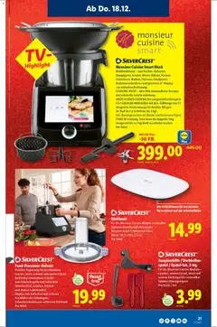 Lidl Aktionen ab 18.12.2025 gültig | Seite: 21 | Produkte: Mehl, Früchte, Video, Scheibe