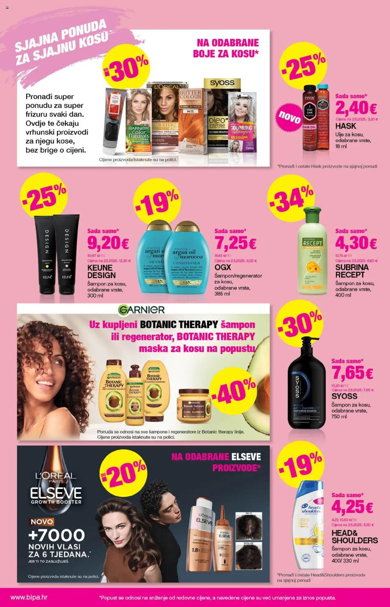 Bipa katalog | vrijedi od 02.10.2025 | Stranica: 2 | Proizvodi: Šampon, Maska za kosu, Maska, Garnier