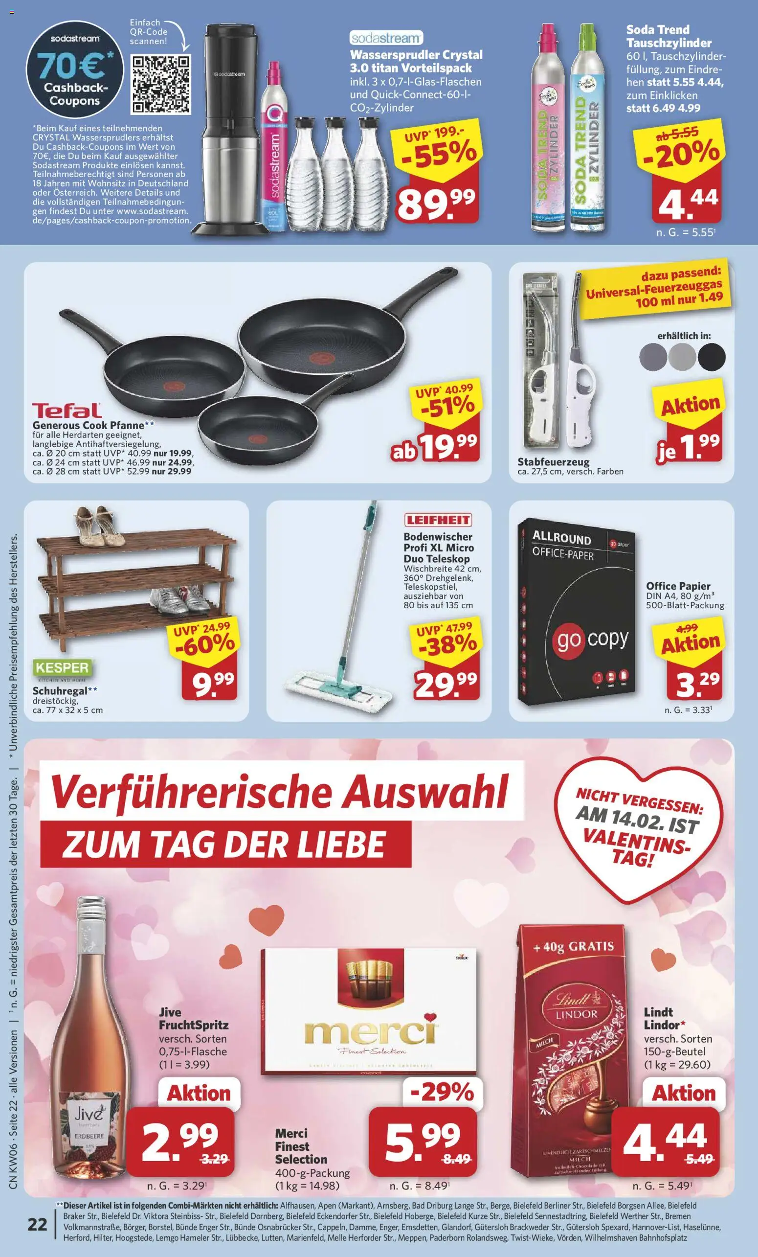Combi Prospekt 	 – gültig ab 02.02.2026 | Seite: 24 | Produkte: Berliner, Milch, Bad, Sodastream