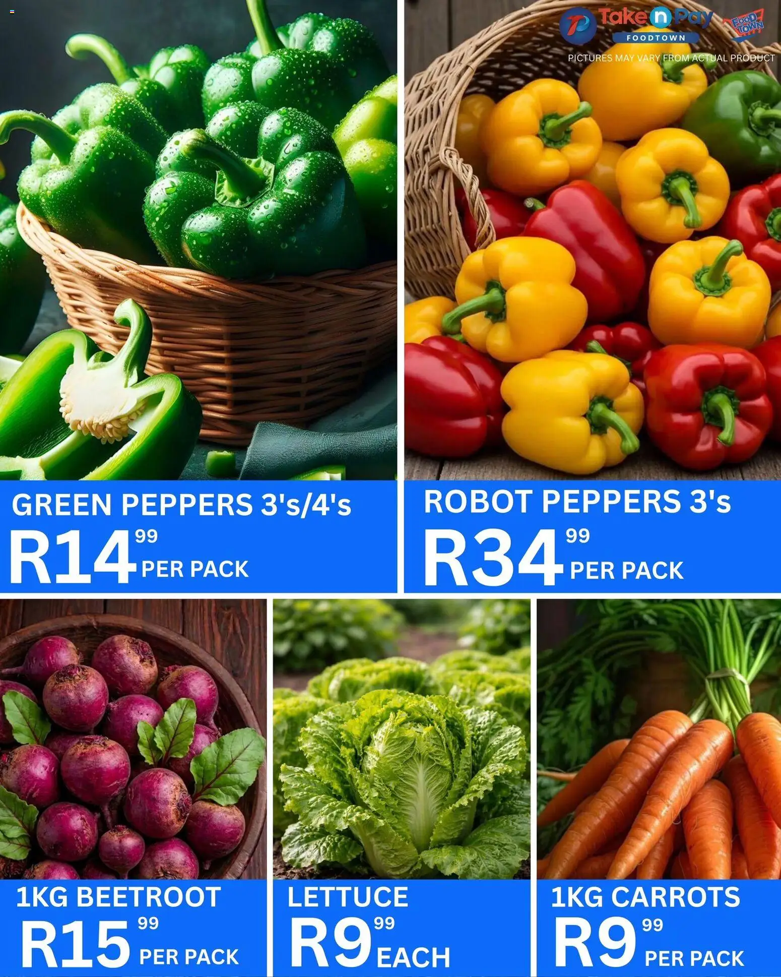 New Take n Pay catalogue – valid from 27.03.2026 | Page: 12 | Products: Carrots, Lettuce
