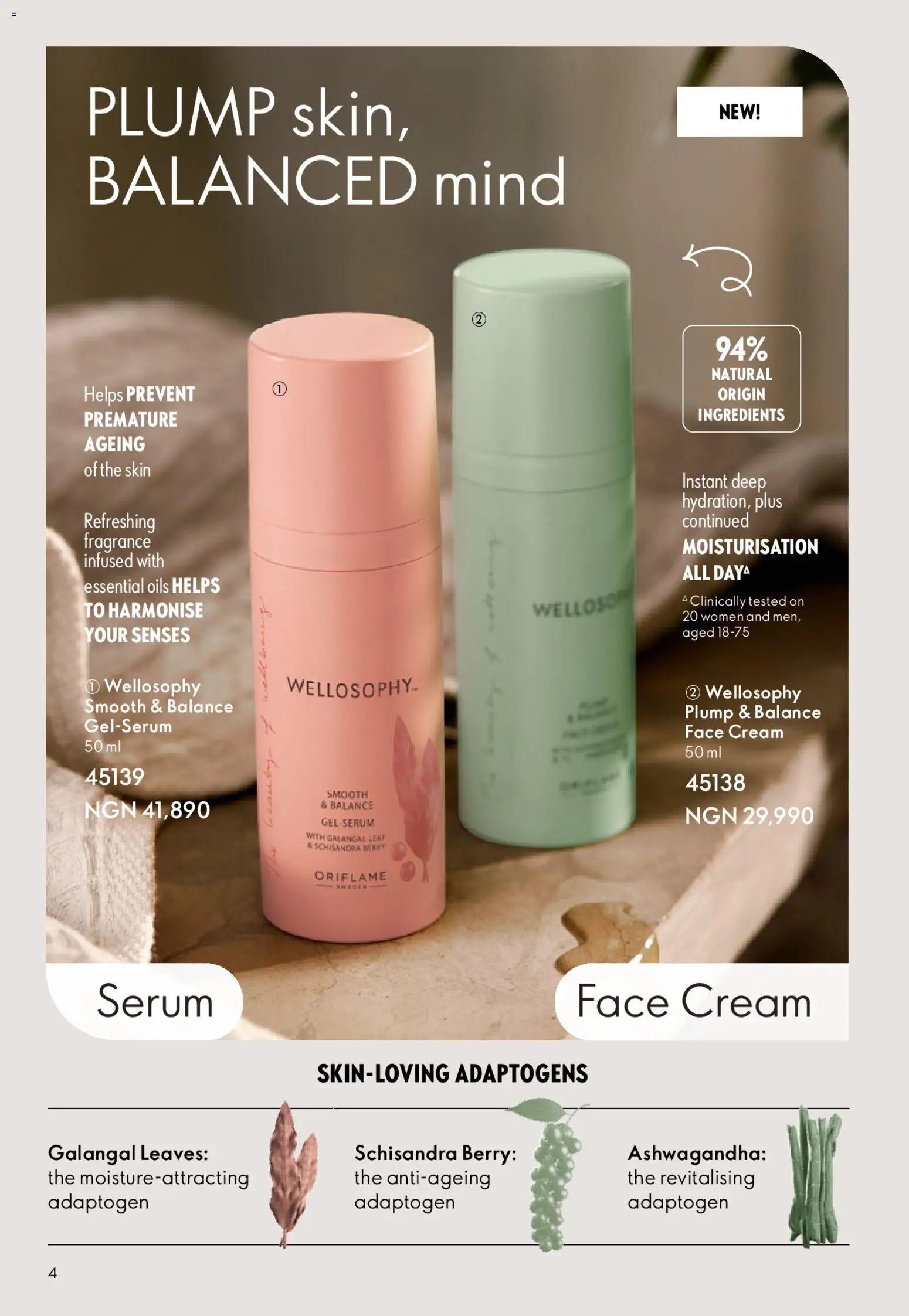 Oriflame Catalogue valid from 01.11.2025 | Page: 4 | Products: Cream, Bubínek, Fragrance