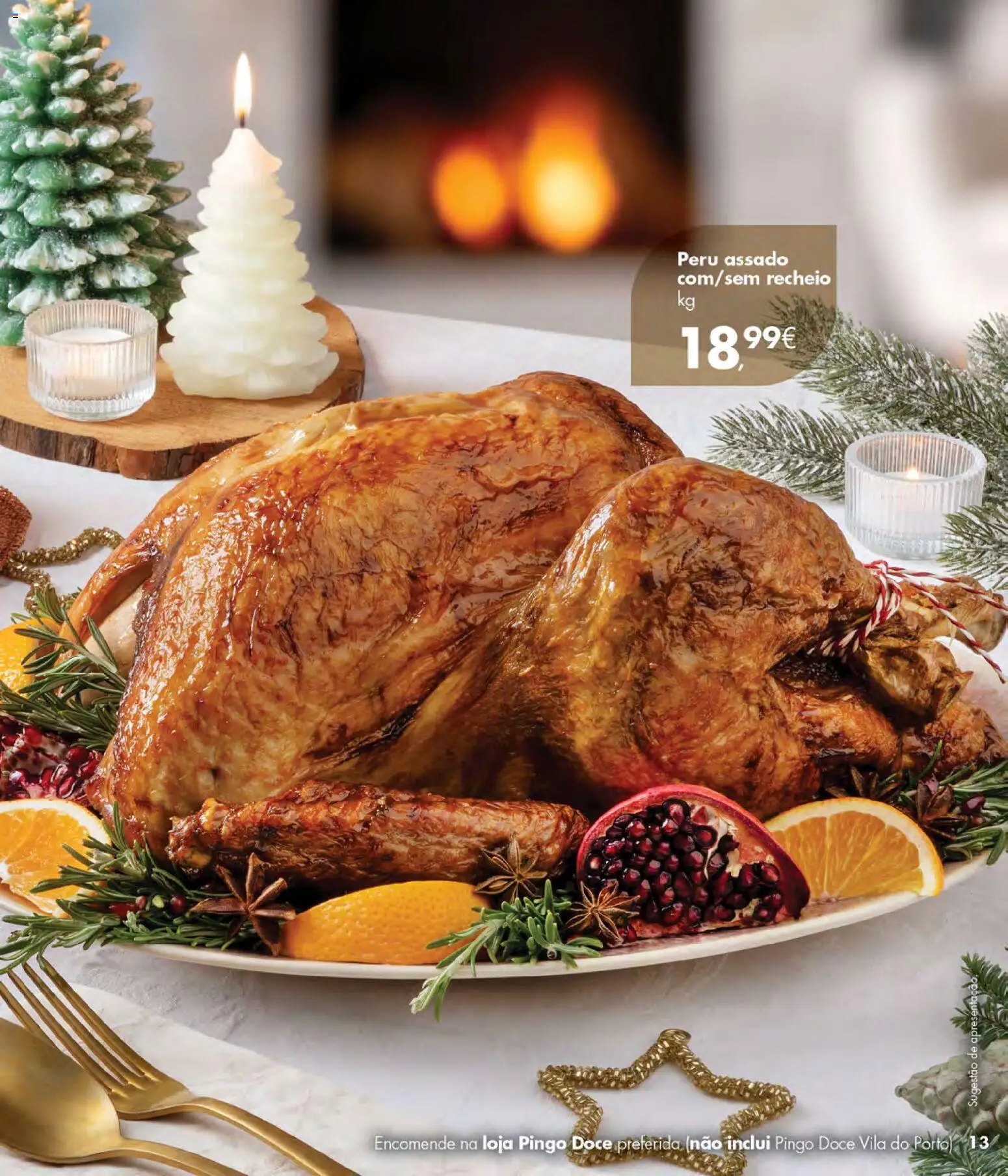 Pingo Doce Encomendas de Natal Acores │ válido de 05.12.2025 | Página: 13 | Produtos: Peru