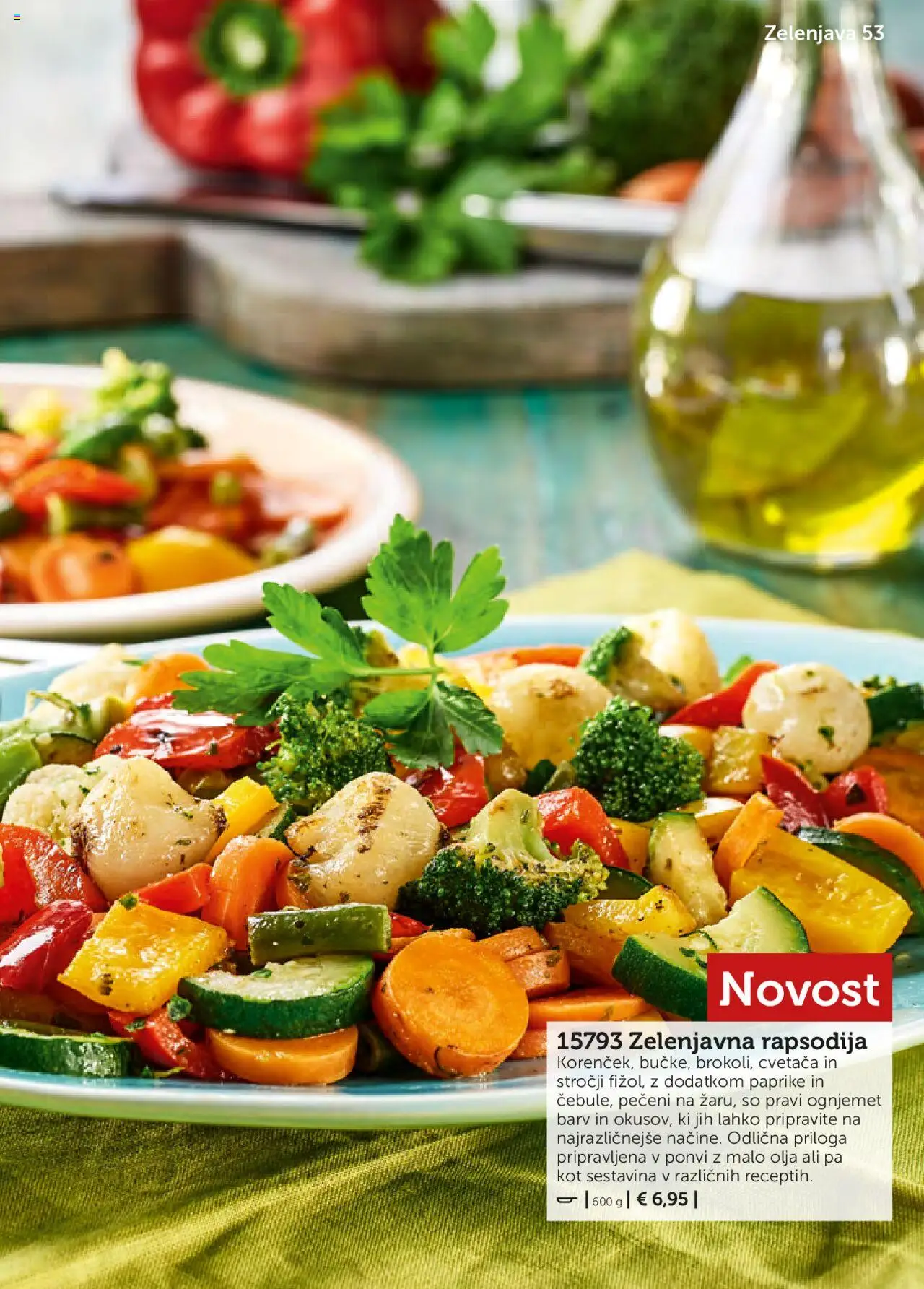 Novi Bofrost katalog ponudbe – veljaven od 01.05.2025 | Stran: 53 | Izdelki: Zelenjava