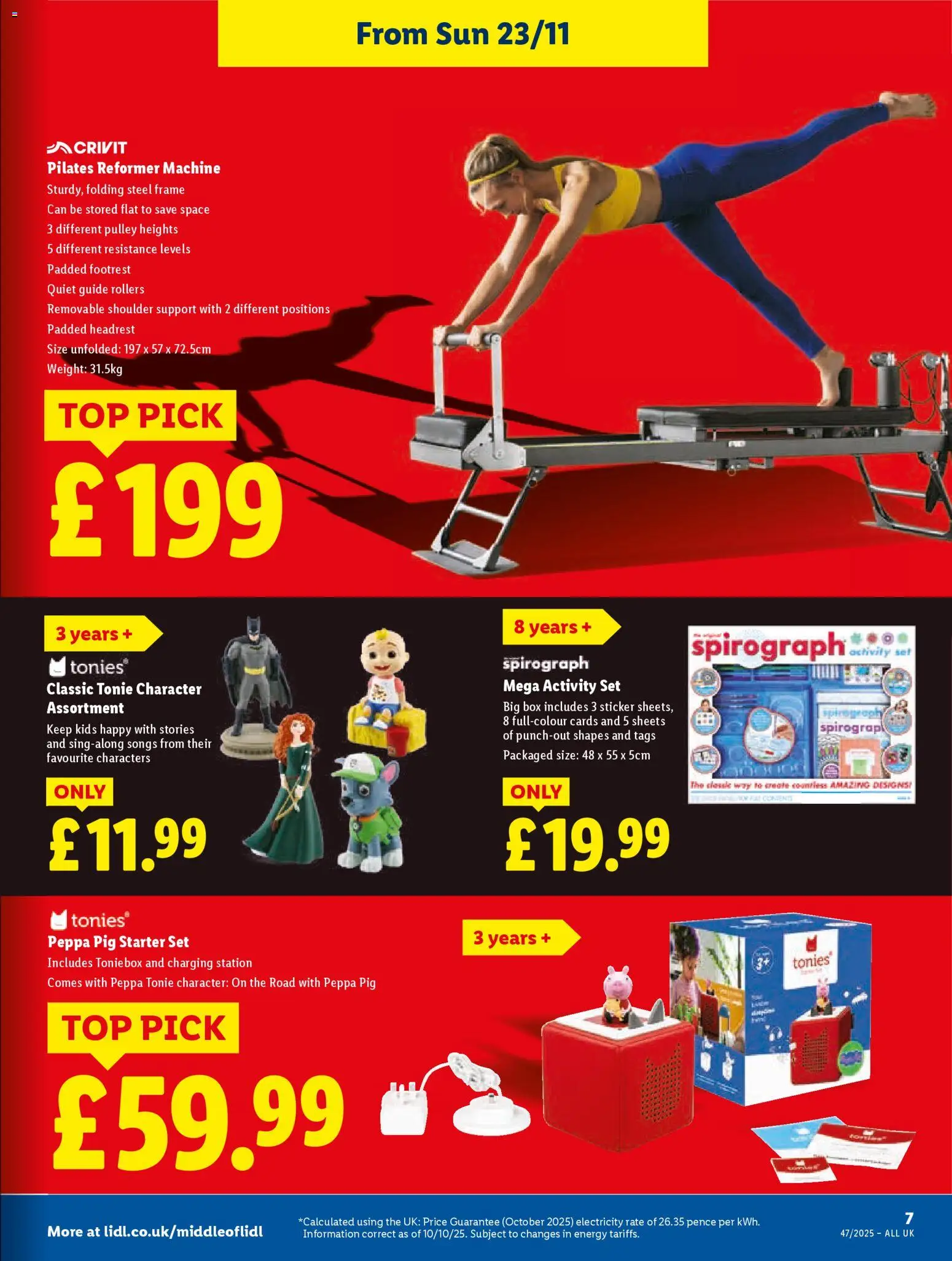 {H1} | Page: 7 | Products: Box, Weight