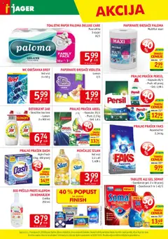 Jager katalog │ velja od 20.08.2025 | Stran: 15 | Izdelki: Prašek, Mehčalec, Pralni prašek, Detergent