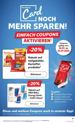 Ofen-Kroketten, Oven croquettes – gültig ab 18.09.2025 | Seite: 47 | Produkte: Ofen, Red bull, Energy, McCain