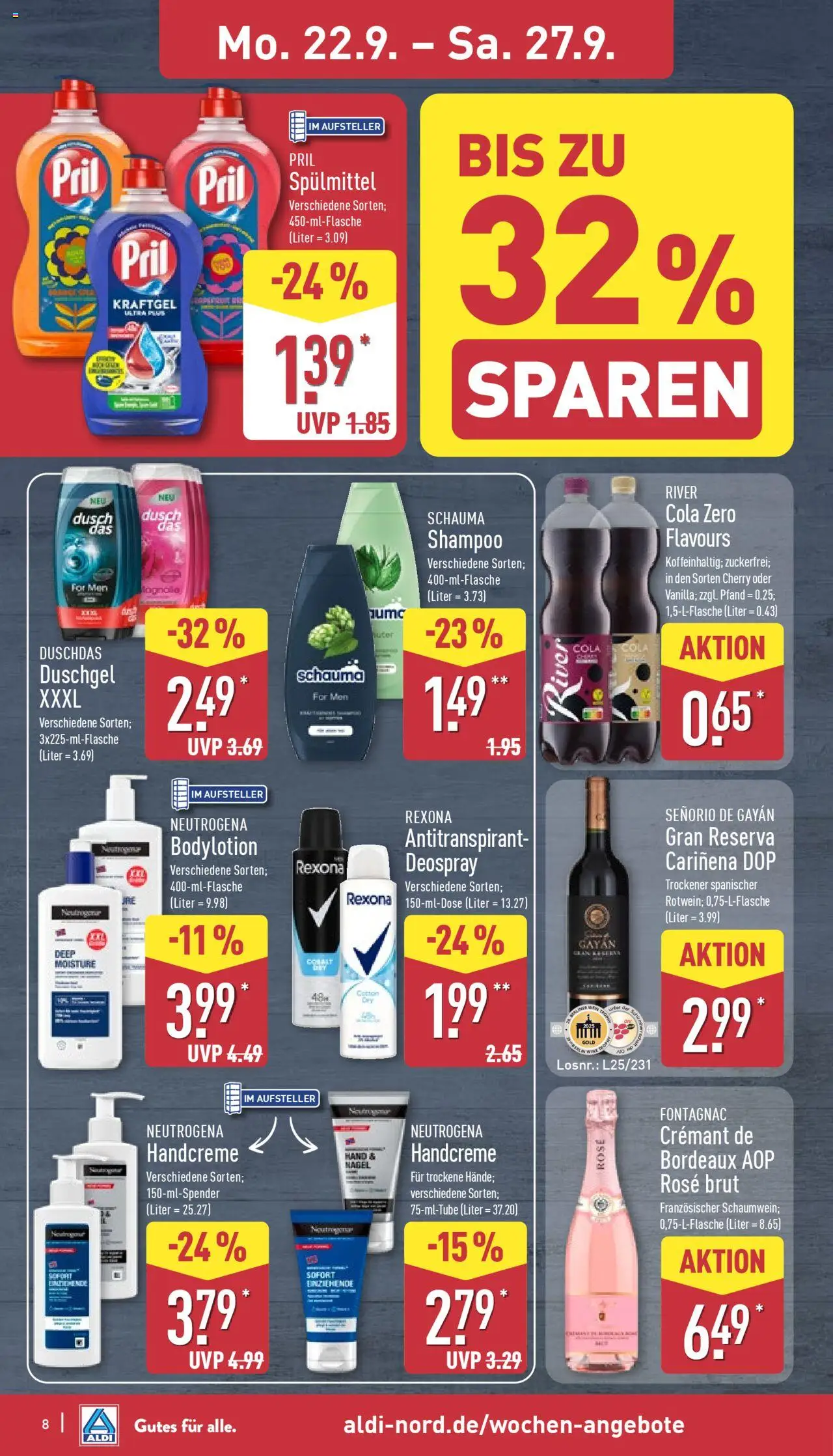 Aldi Prospekt 	 – gültig ab 22.09.2025 | Seite: 12