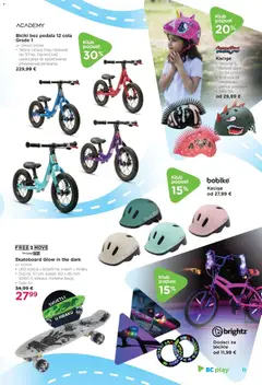 Ponuda Baby Center - Pregled kataloga iz trgovine Baby Center, vrijedi od 19.03.2026 | Stranica: 11 | Proizvodi: Bicikl
