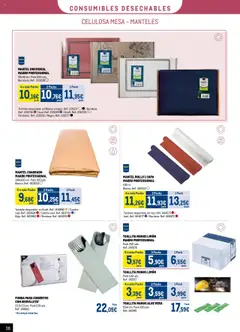 Makro - Desechables Take Away Canarias │ válido desde el 07.07.2025 | Página: 38 | Productos: Mantel, Funda, Mesa