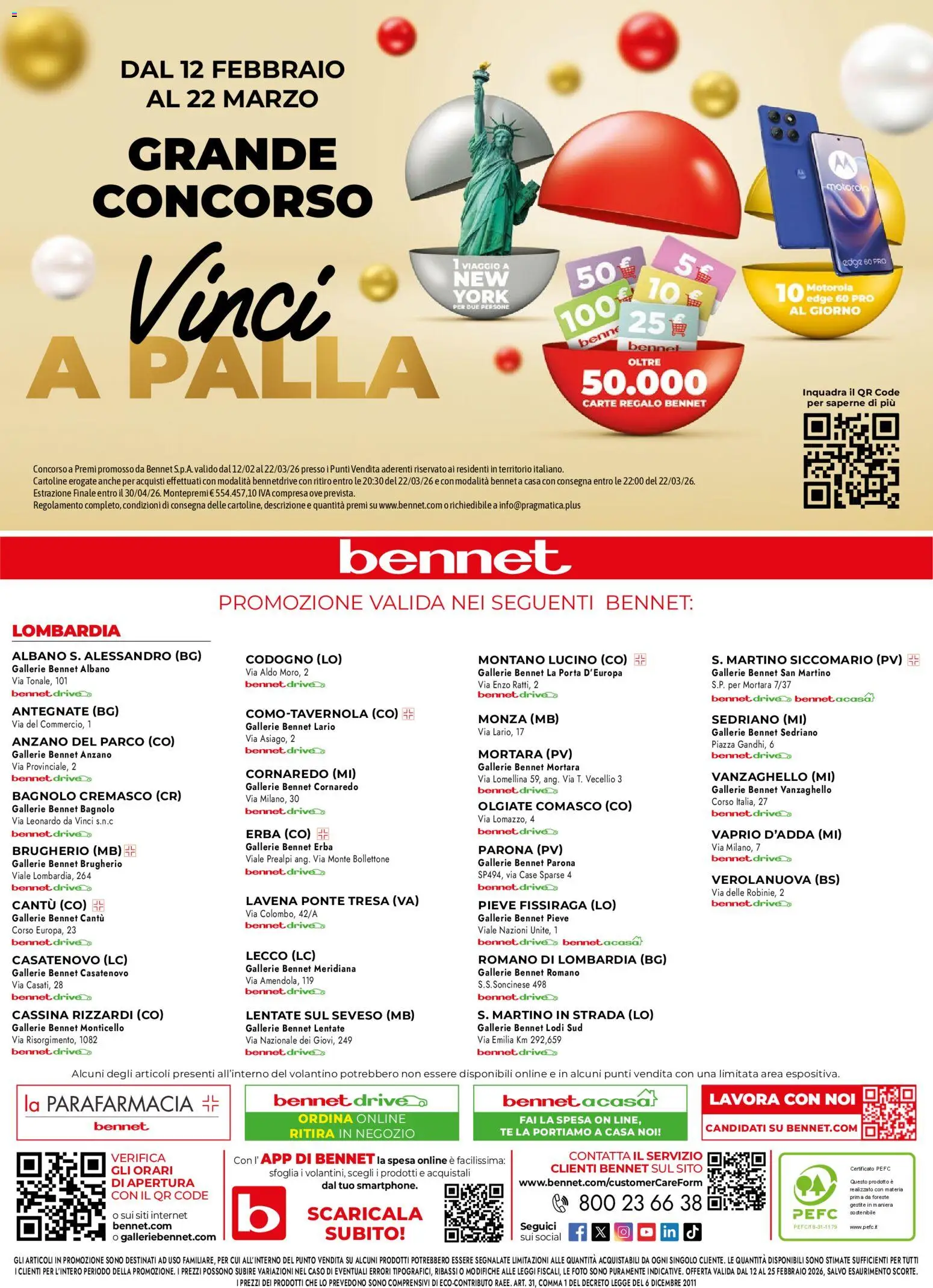 Volantino bennet del 12.02.2026 | Pagina: 36 | Prodotti: Tè