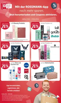 Rossmann Prospekt 	 ab 23.02.2026 gültig | Seite: 16 | Produkte: Creme, Mascara, Serum, Primer