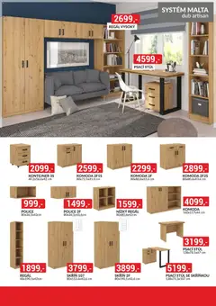 Náhled letáku BAUMAX leták - Objevte svět nábytku od 01.04.2026 | Strana: 47 | Produkty: Komoda, Regál, Psací stůl, Skříň
