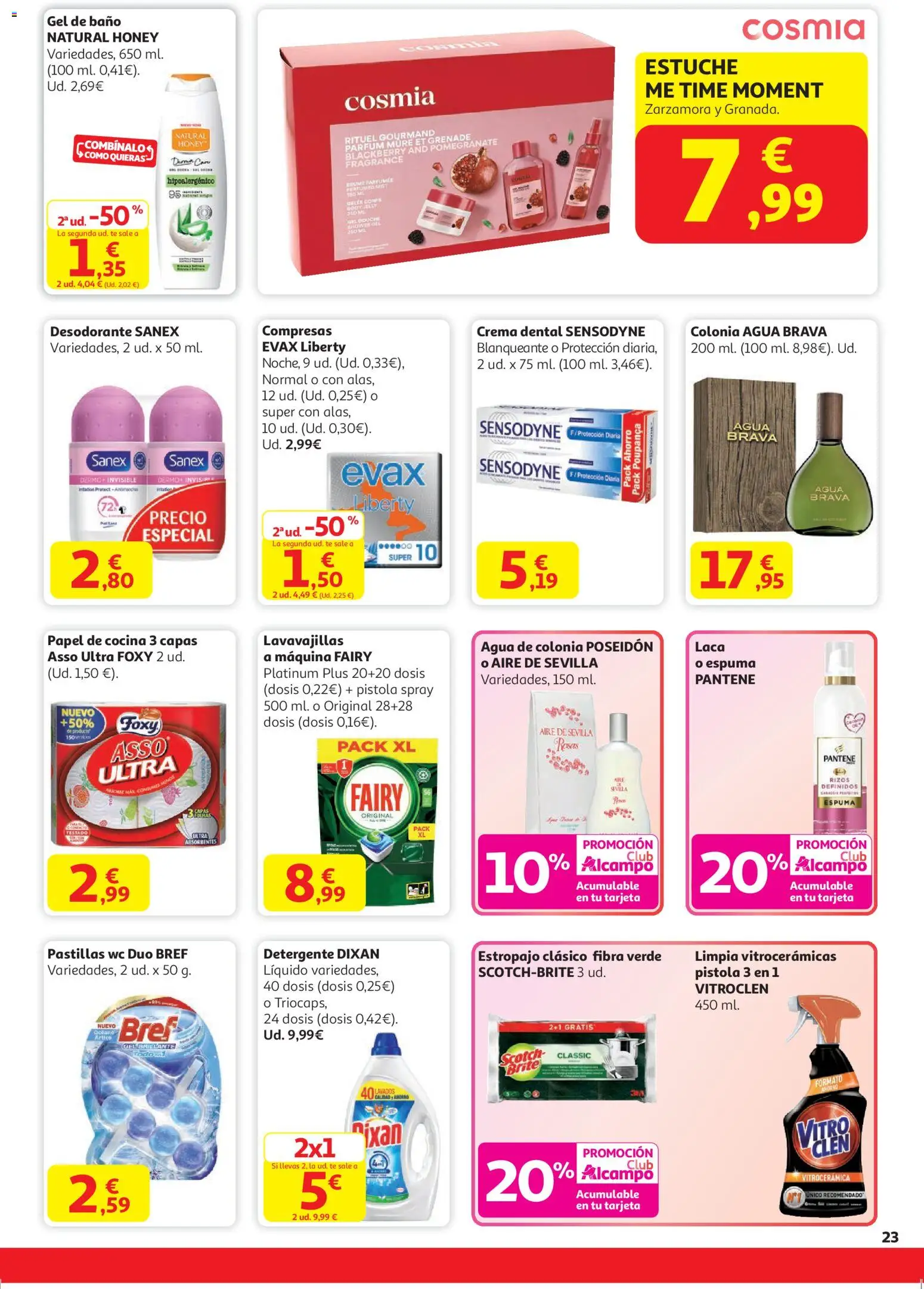 Alcampo - Nacional SST │ válido desde el 11.12.2025 | Página: 23 | Productos: Agua de colonia, Cocina, Lavavajillas, Γλυφιτζούρι