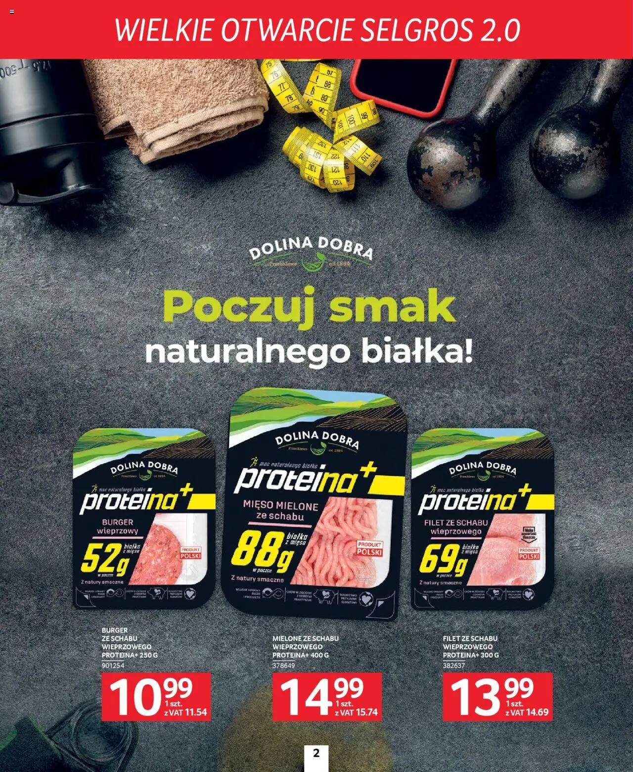 Selgros cash&carry Gazetka - Poznań markowe produkty od 09.10.2025 | Strona: 2 | Produkty: Mięso, Mięso mielone