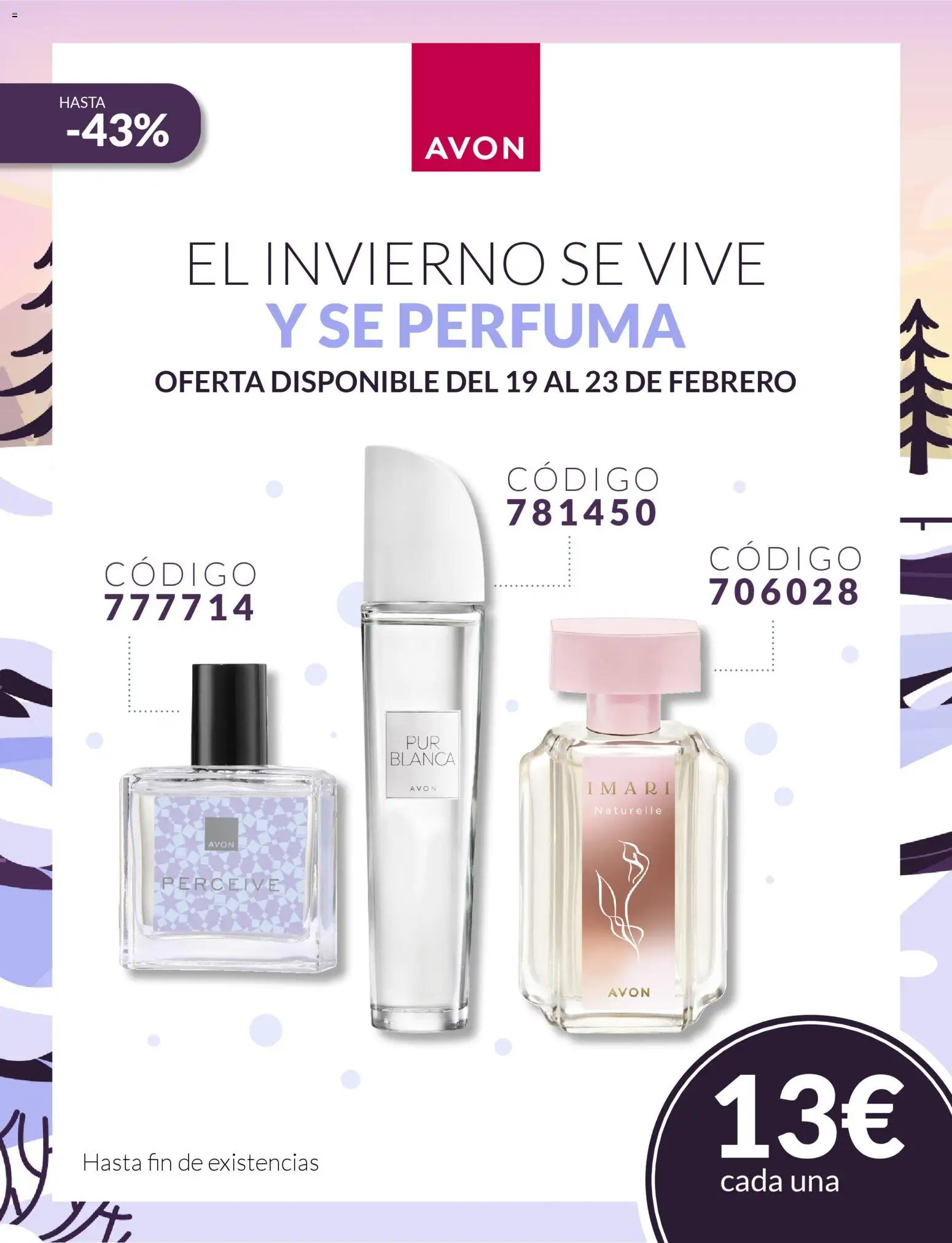 Avon - El invierno se vive y se perfuma │ válido desde el 19.02.2026 | Página: 1 | Productos: Perfume
