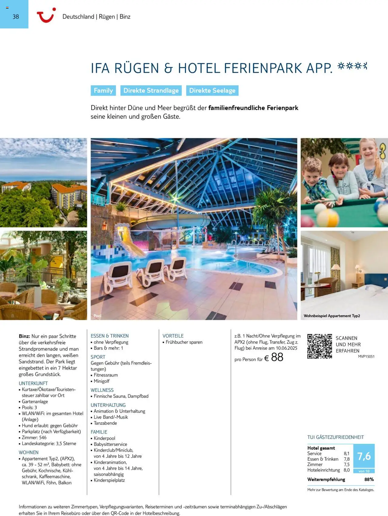 TUI Prospekt 	 – gültig ab 01.11.2024 | Seite: 38 | Produkte: Babybett