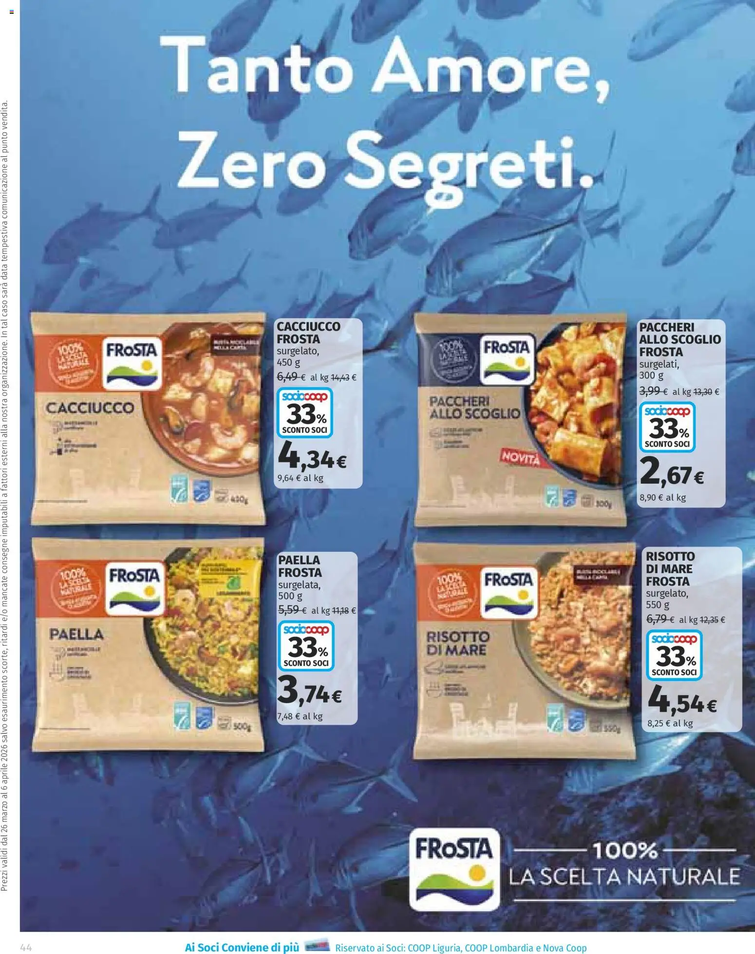 Volantino Ipercoop del 26.03.2026 | Pagina: 44 | Prodotti: Data, Paccheri, Paella
