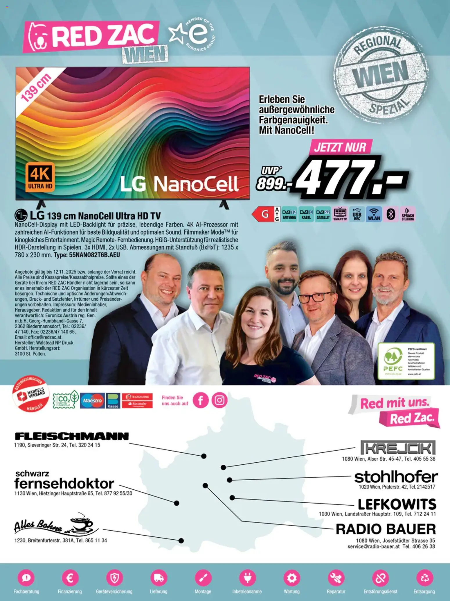 RED ZAC Wien gültig ab 27.10.2025 | Seite: 16 | Produkte: TV, Radio, Kabel, Satellit