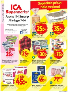 ICA Supermarket - Ängelholm - Förhandsvisning av reklamblad från butik ICA Supermarket aktuell från 04.08.2025