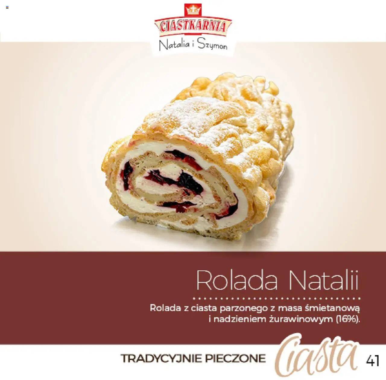 Topaz Gazetka - Ciast od 04.06.2025 | Strona: 41 | Produkty: Galaretka, Ciasto