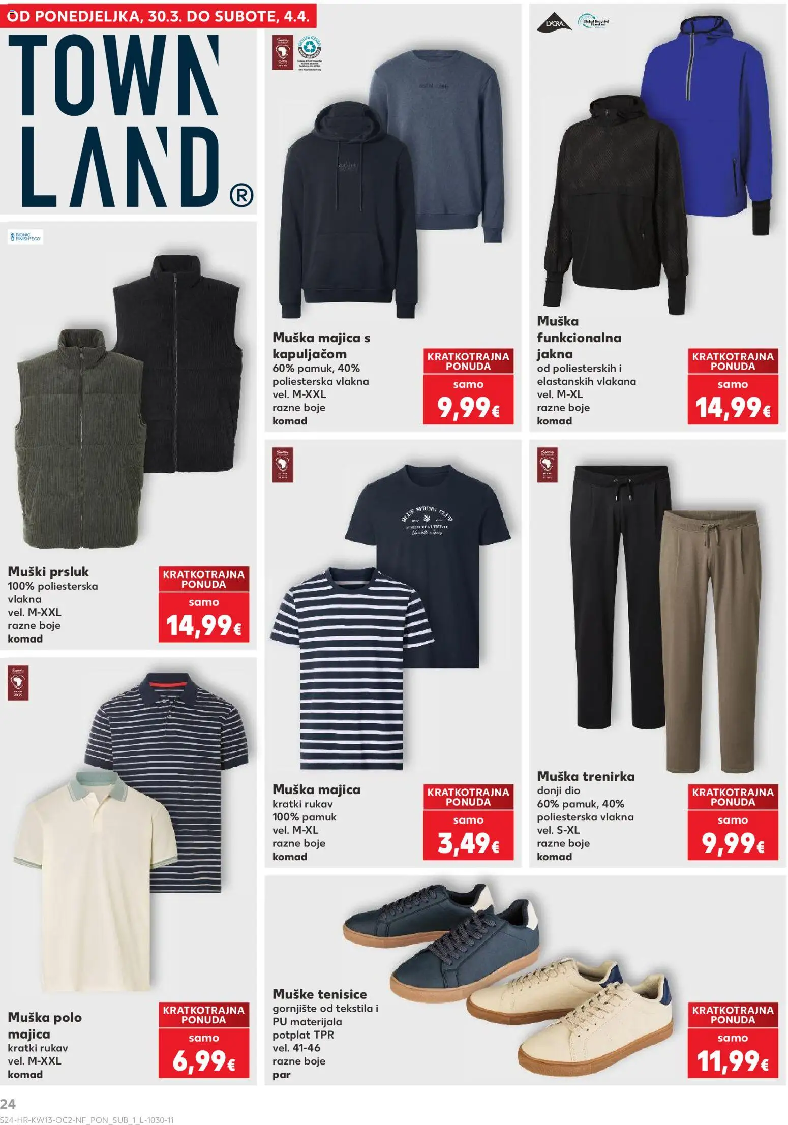 Kaufland HR akciós ujság - amely érvényes a következő dátumtól: 25.03.2026 | Oldal: 24 | Termékek: Dió